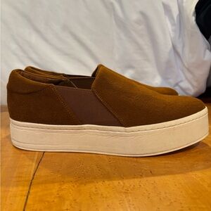 Vince Women's Slip-On Platform Sneakers SZ 8.5